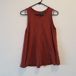 Anthro chocolate tank top